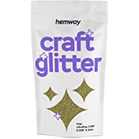 Hemway Craft 100g -Purpurina ultrafina (1-128&quot-- 0-2 mm)- SAND GOLD- Ultrafine 1-128&quot- .008&quot- 0.2MM